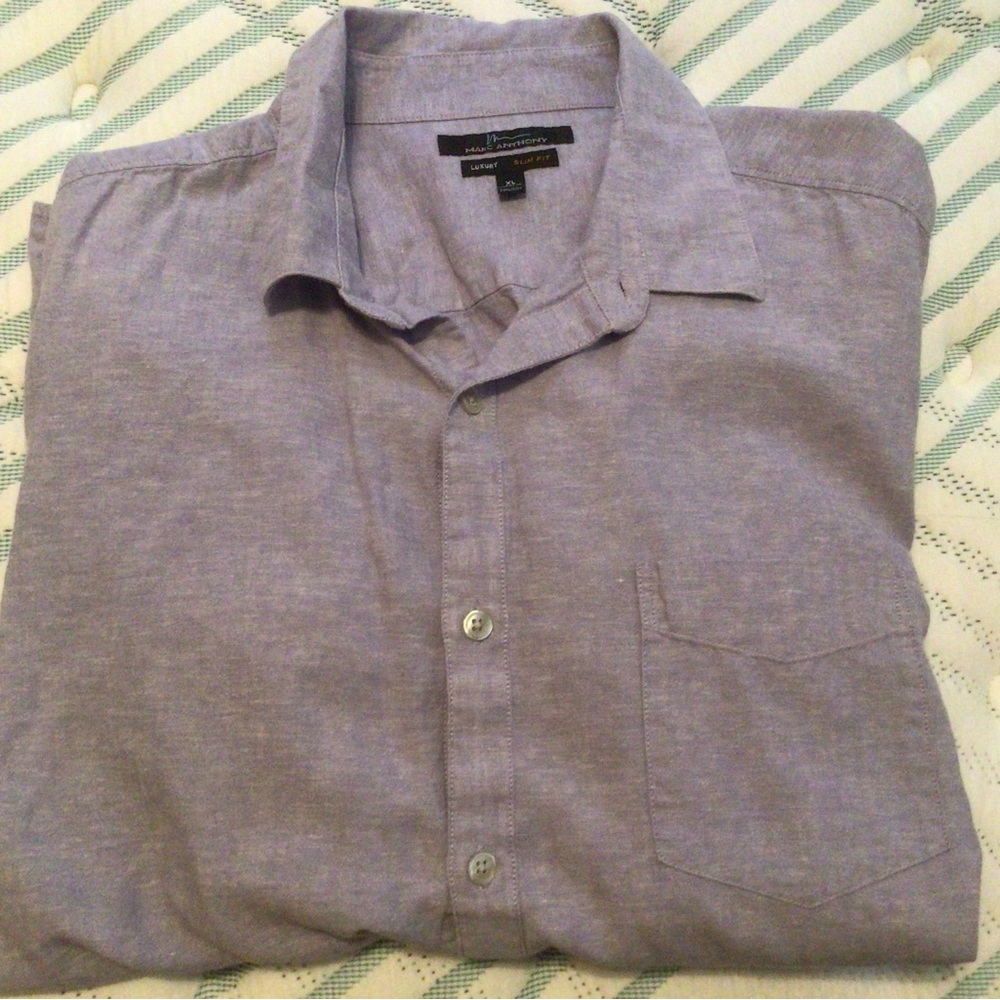 COPY - Marc Anthony Luxury Slim Fit Button Down